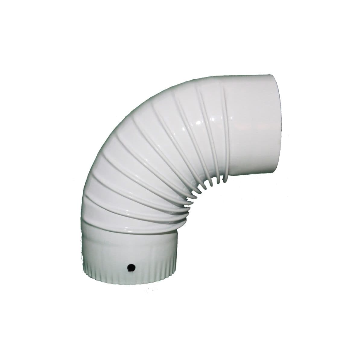 Cot sobă emailat alb 0,4mm / ø 120mm