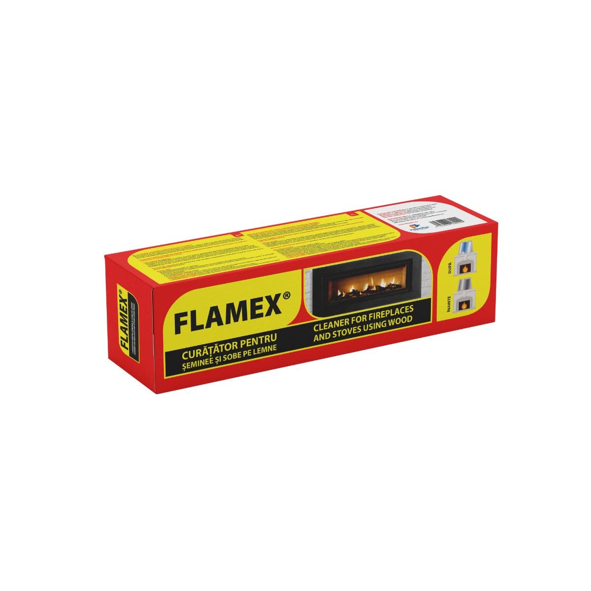 Curățător Flamex pentru șeminee și sobe pe lemne