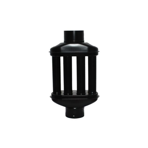 Recuperator căldură emailat negru mat 0,4mm / h: 55cm