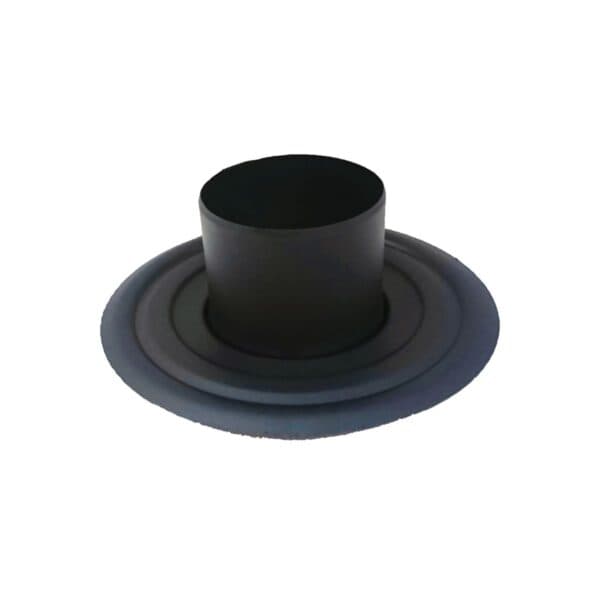 Guler tub centrale, sobe, șeminee / peleți / cu adaptor M / 80mm Ø