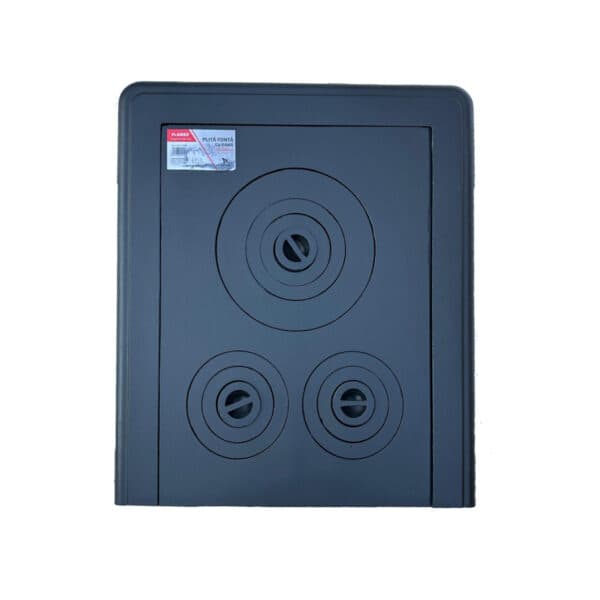 Plită FLAMEX cu ramă / 622 x 540 mm