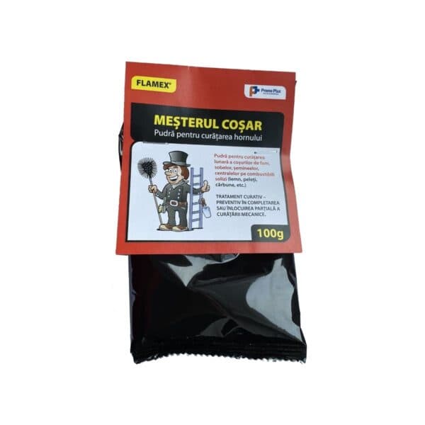 Meșterul coșar – Pudră pentru curățarea hornului /100g