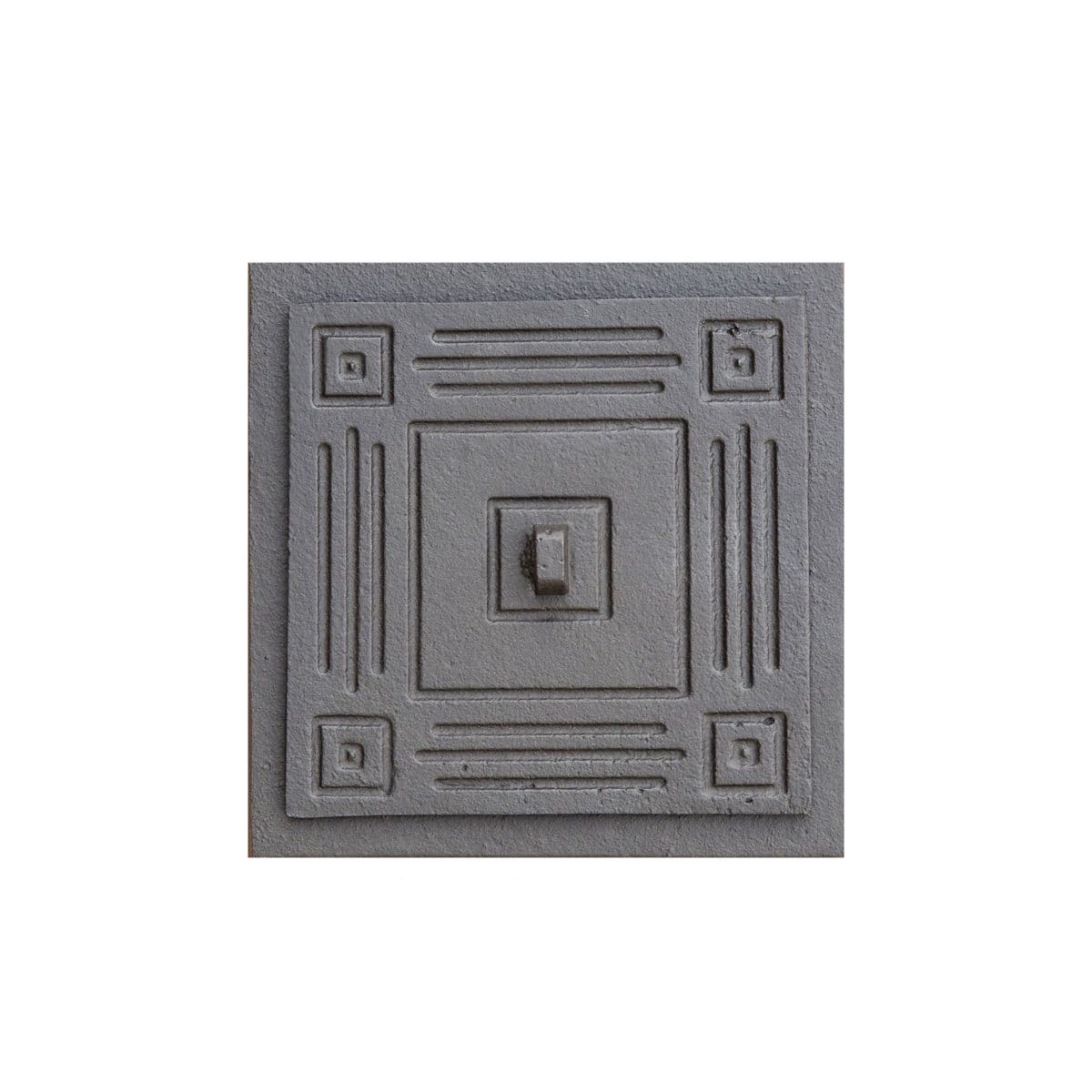 Ușă din fontă pentru curățarea hornului / Flamex / S 1616